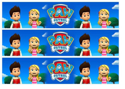 Opaski na tort, Psi Patrol 1 kpl.