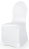 Pokrowiec na Krzesło BIAŁY Elastyczny Ślub Komunia