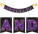 Baner ANDRZEJKI Klucze Księżyc Słońce, 1kpl.