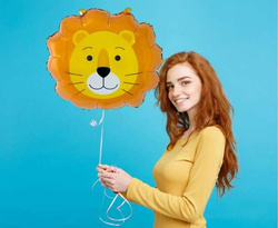 Balon foliowy Lew, 43x38 cm (głowa)