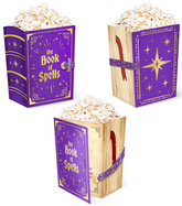 Pudełka na Popcorn ANDRZEJKI Magiczna Księga 3szt.