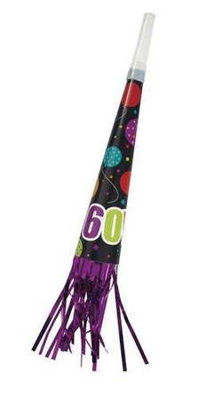 Zestaw dekoracyjny na 60 urodziny, 1 kpl.