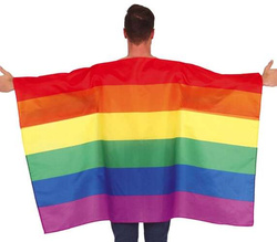 Tęczowa Flaga Zakładana na Ręce LGBT Pride 90x145