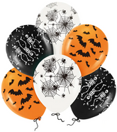 Balon Halloween 12cali 6szt.