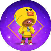 Opłatek tortowy 29 cm, Brawl Stars 1 szt.