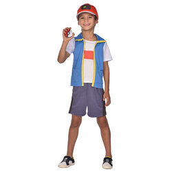 Kostium Strój Ash Ketchum POKEMON 8-10 lat