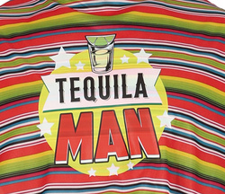 Strój Kostium TEQUILA MAN Meksykanin Ponczo, L