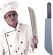 Maczeta Nóż Mordercy Rzeźnika Hallowen Bal 53cm