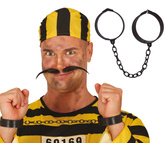 Czarne kajdanki, 1 szt.