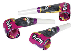 Trąbki rozwijane Furby, 6 szt.