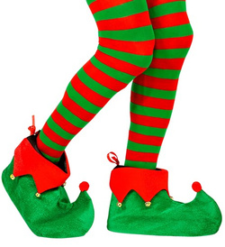 Nakładki na Buty Elfa Skrzata Zielone Dzwoneczki