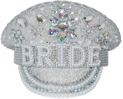 Czapka Oficerska z Diamentami BRIDE Panieński