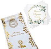 Zestaw Komunijny KOMUNIA Święta Bieżnik Serwetki