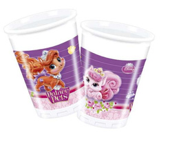 Kubeczki Księżniczki i Pałacowe Pupile 200ml, 8szt