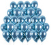Balony Glossy 12 cm (5") niebieski, 50 szt.