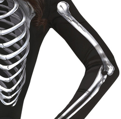Kostium Strój Kościotrup Szkielet Halloween Bal XL