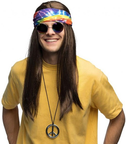 Zestaw HIPISA Hippie John Peace Love Retro