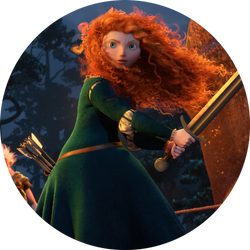 Opłatek tortowy 29 cm, Merida Waleczna 1 szt.