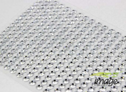 Kryształki ozdobne do dekoracji 6mm, 1 op.