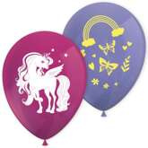 Balony Jednorożec Unicorn Urodziny Party 8szt.