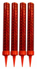 Fontanna Tortowa czerwona owijka, 12cm, 1szt.