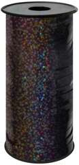 Tasiemka holograficzna czarna 0,5cm x 92m