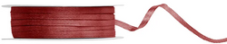 Tasiemka satynowa, bordowa, 3mm/50m