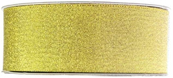Wstążka brokatowa Złota 32m, 38mm