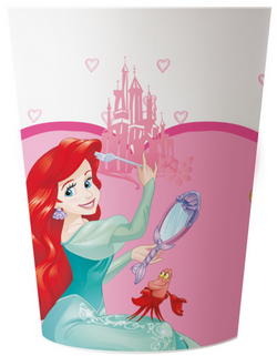 Kubeczki Plastikowe Księżniczki Princes 230ml 2szt
