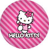 Opłatek tortowy 14 cm, Hello Kitty 1 szt.