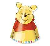 Czapeczki Kubuś Puchatek, 6 szt.