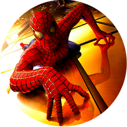 Opłatek tortowy 29 cm, Spiderman 1 szt.