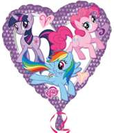 Balon Foliowy MY LITTLE PONY Kucyki Urodziny 45cm