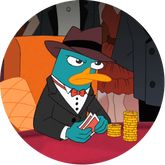 Opłatek tortowy 14 cm, Fineasz i Ferb 1 szt.