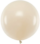 Balon okrągły 60 cm, nude