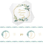 Zestaw Komunijny KOMUNIA Święta Bieżnik Serwetki