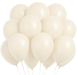 Balony St. 23cm (10") Pastel Alabastrowy, 100szt.