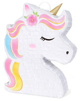 Piniata Głowa Jednorożca 40x35x9,5 cm