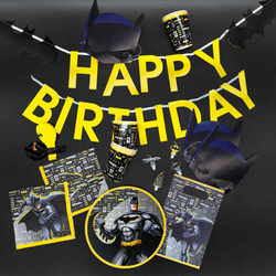 Girlanda Baner Happy Birthday BATMAN Urodziny 180