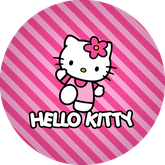 Opłatek tortowy 29 cm, Hello Kitty 1 szt.