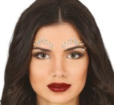 Naklejki Kryształki Ozdoba na Twarz Oczy GWIAZDKI