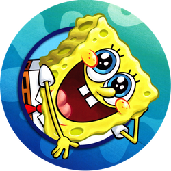 Opłatek tortowy 29 cm, SpongeBob 1 szt.