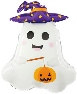 Balon foliowy Halloween Duszek 65 cm