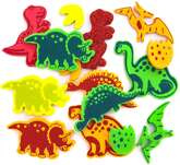 Naklejki z Pianki Piankowe DINOZAURY Dino 20szt.
