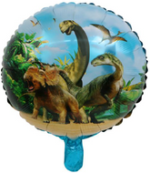 Balon foliowy Dinozaur, 18cali, 1szt.