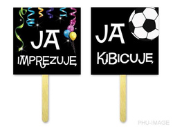 Tabliczki do zdjęć - Fotobudka 1 kpl.