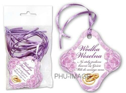 Zawieszka na wódkę weselną, 20 szt.