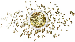 Brokat do twarzy i ciała, 3g, złoty