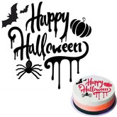 SZABLON do Dekoracji Ciast HAPPY HALLOWEEN 25cm