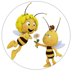 Opłatek tortowy 20 cm, Pszczółka Maja 1 szt.